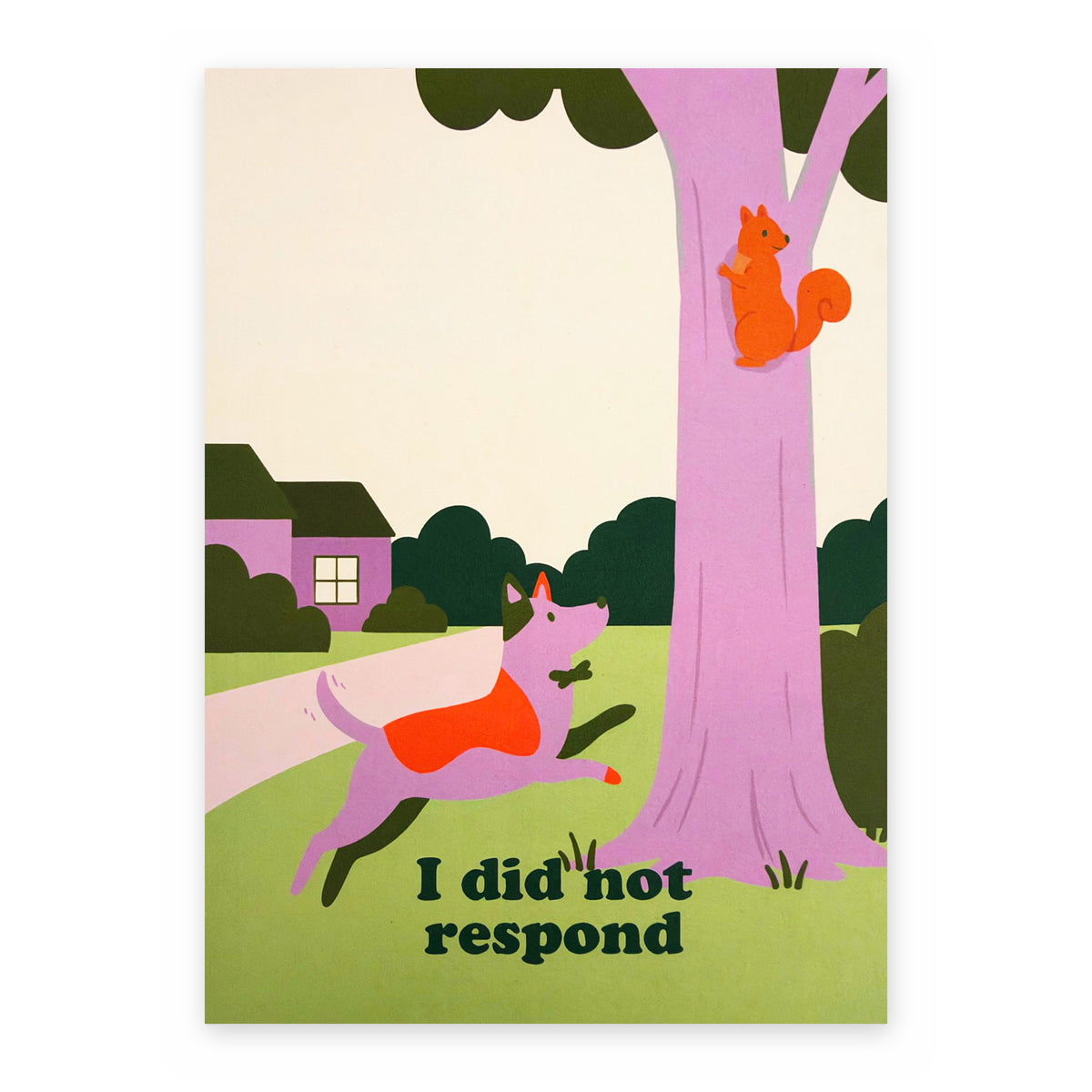 They Called My Name - Between Us Dogs Greeting Card