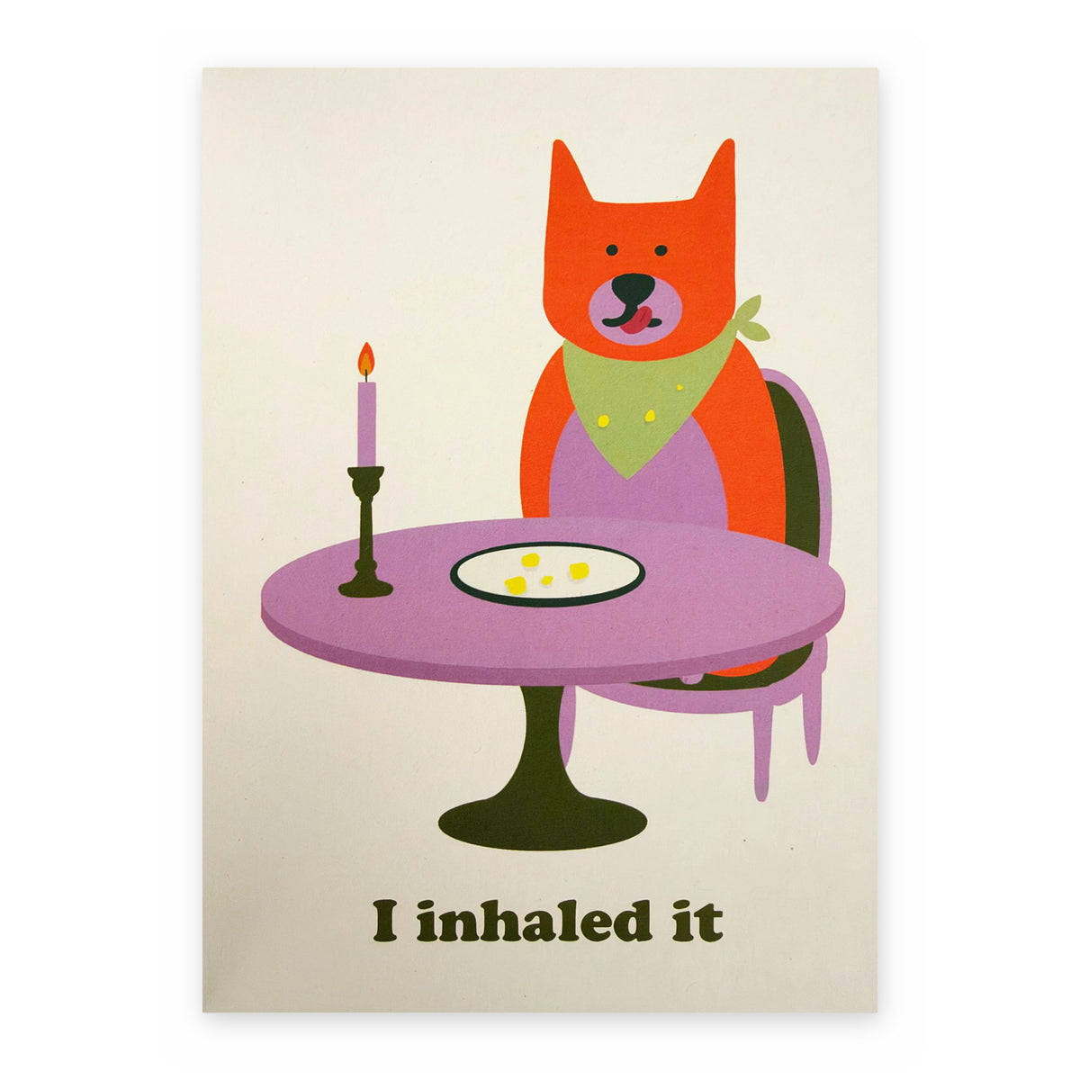 They Said Leave It - Between Us Dogs Greeting Card