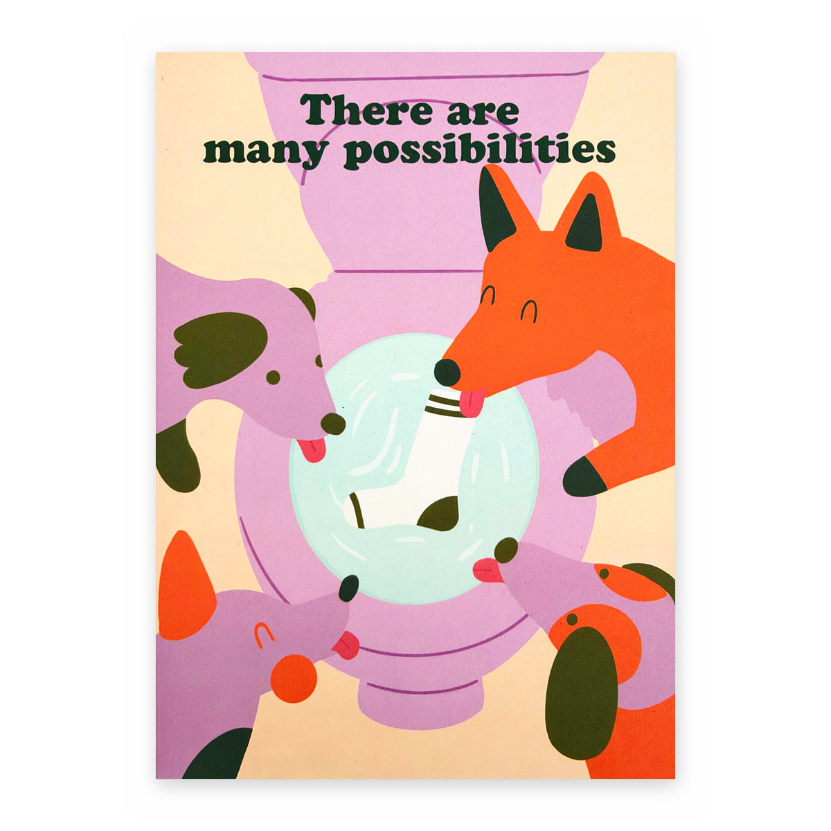 Who Did This? - Between Us Dogs Greeting Card