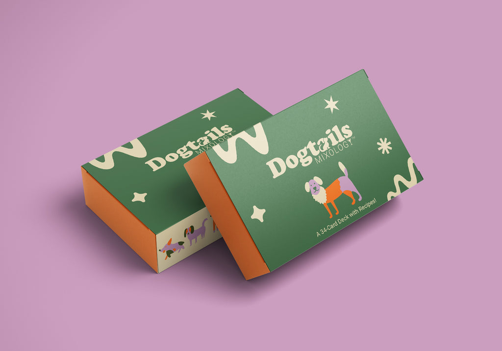 Dogtails Mixology: Human & Dog Cocktail Recipe Deck Bundle (x2)