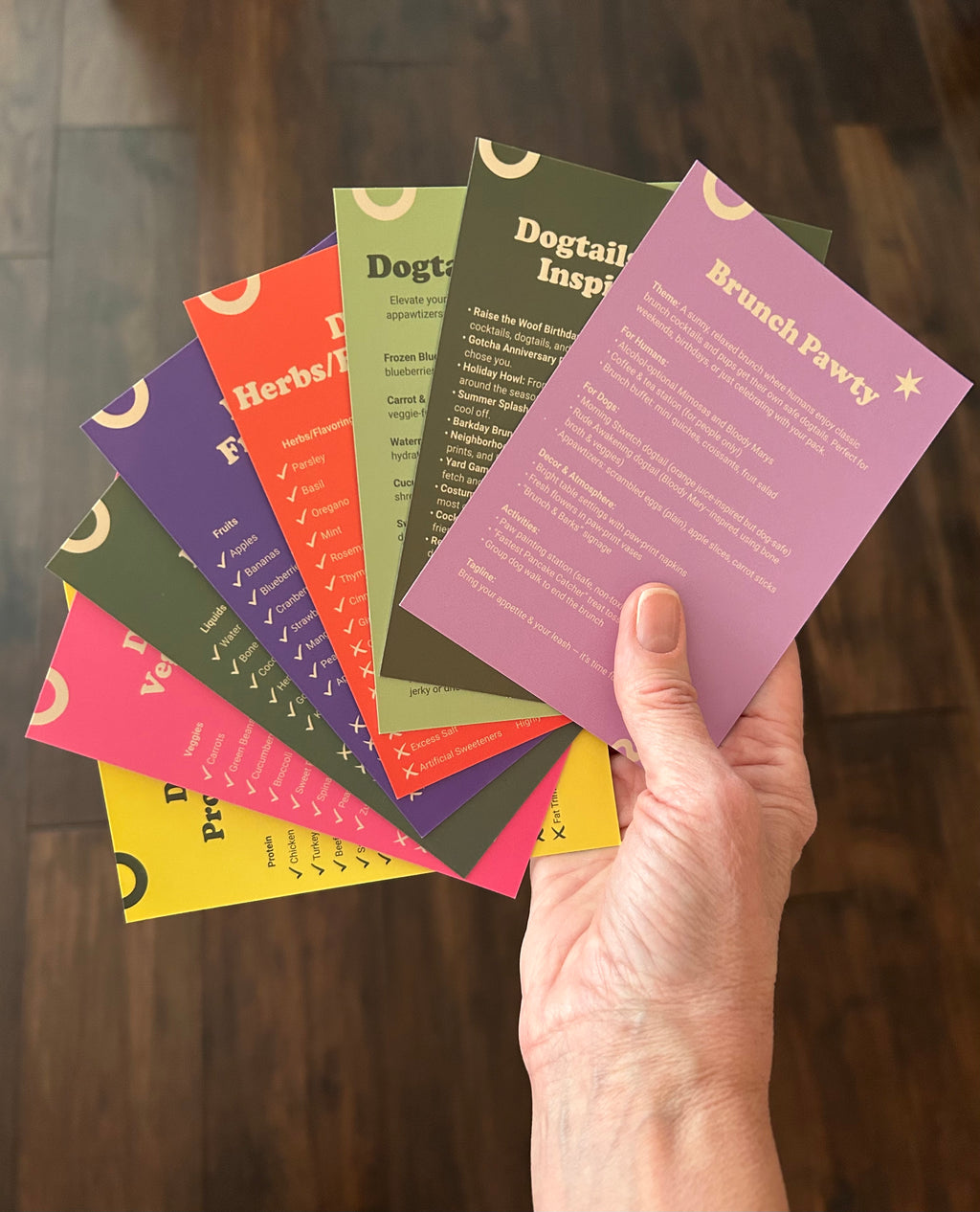 Dogtails Mixology: Human & Dog Cocktail Recipe Deck